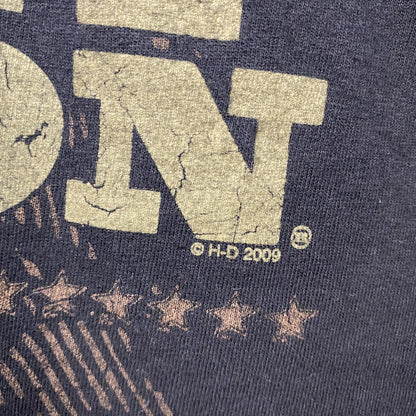 00s　HARLEY DAVIDSON　ハーレーダビッドソン　半袖プリントTシャツ　黒　ブラック　XXXLサイズ