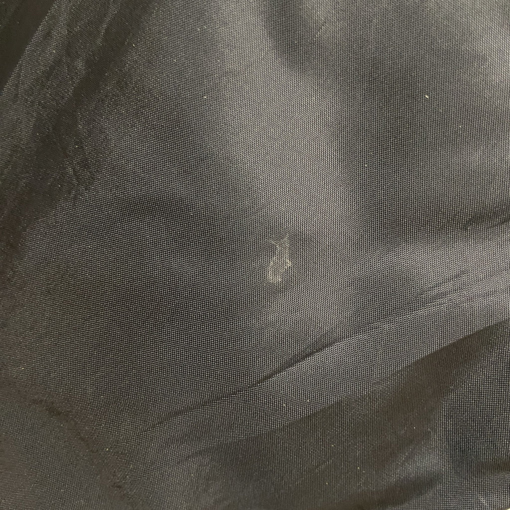 CHARLES RIVER　長袖カレッジ刺繍ナイロンジャケット　ボール州立大学　フットボール　黒　ブラック　赤　レッド　Mサイズ　古着