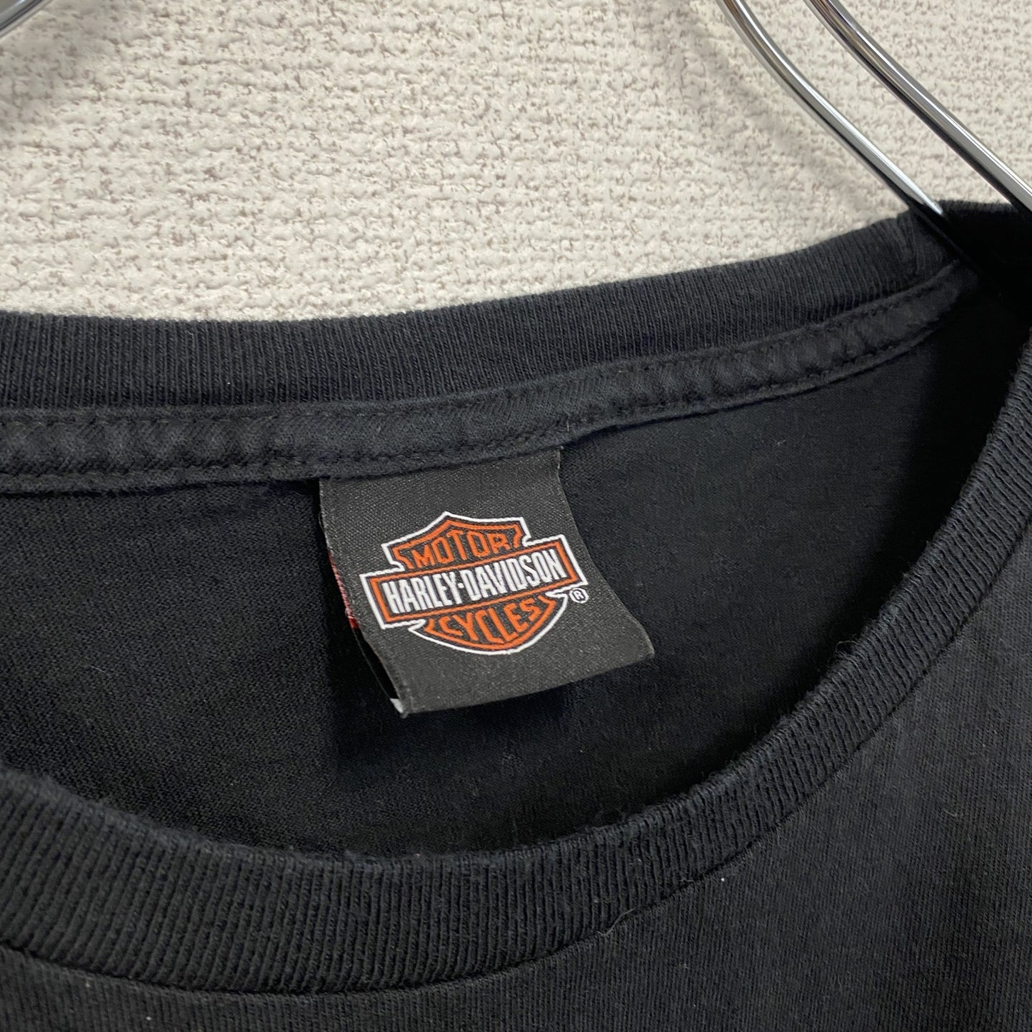 00s　HARLEY DAVIDSON　ハーレーダビッドソン　半袖プリントTシャツ　黒　ブラック　XXXLサイズ