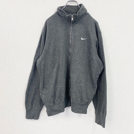 NIKE　ナイキ　フルジップスウェットジャケット　グレー　Lサイズ