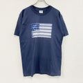 ～00s　Angels　エンジェルス　MLB　半袖プリントTシャツ　タグ付き　未使用品　紺　ネイビー　Lサイズ　古着