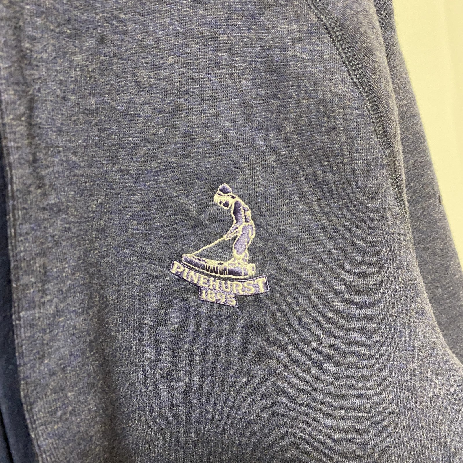 adidas アディダス　長袖ハーフジップワンポイント刺繍スウェット　トレーナー　ネイビー　紺　Sサイズ　古着