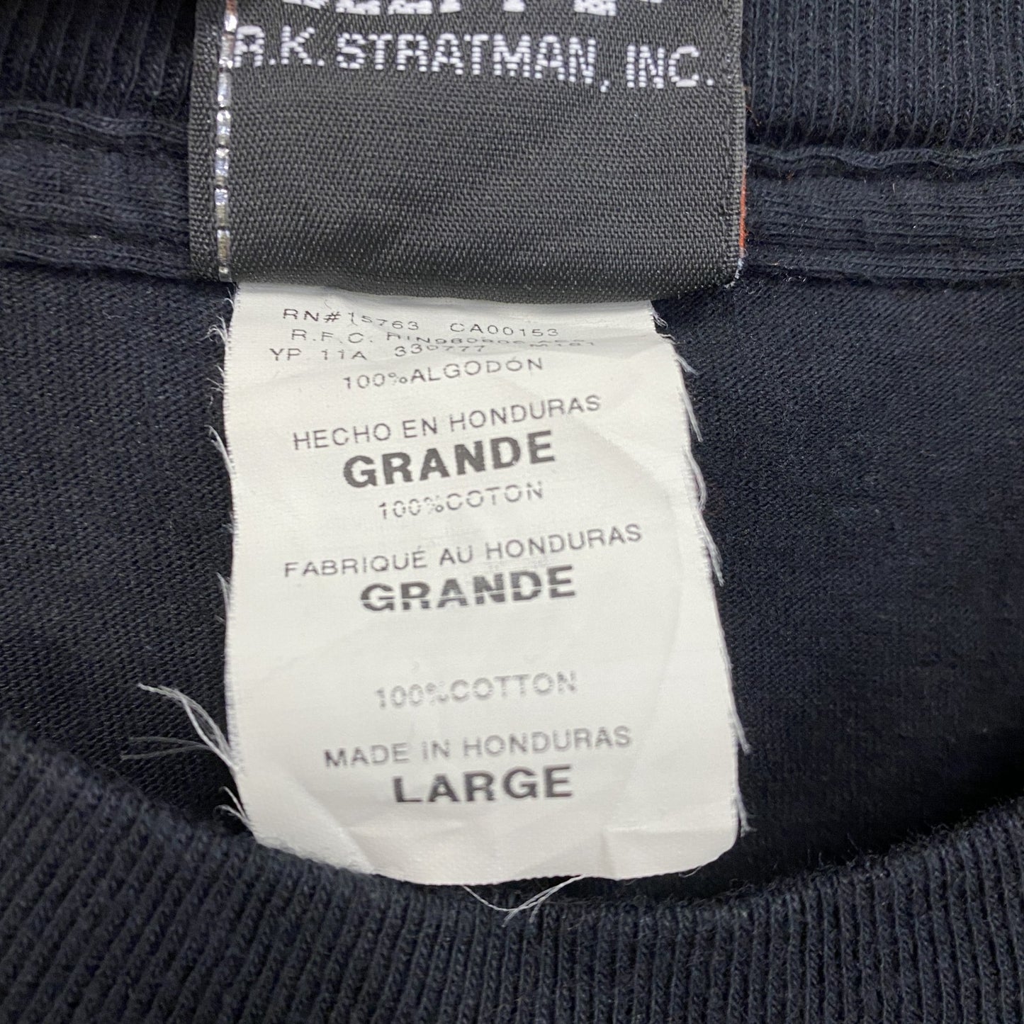 HARLEY DAVIDSON　ハーレーダビッドソン　半袖両面プリントTシャツ　黒　ブラック　Lサイズ