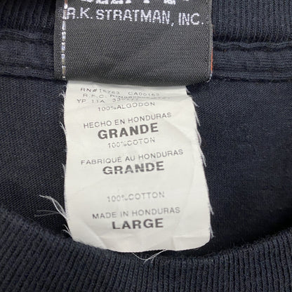 HARLEY DAVIDSON　ハーレーダビッドソン　半袖両面プリントTシャツ　黒　ブラック　Lサイズ