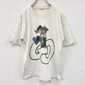 ～90s　半袖プリントTシャツ　モンキー　ユーロヴィンテージ　白　ホワイト　古着