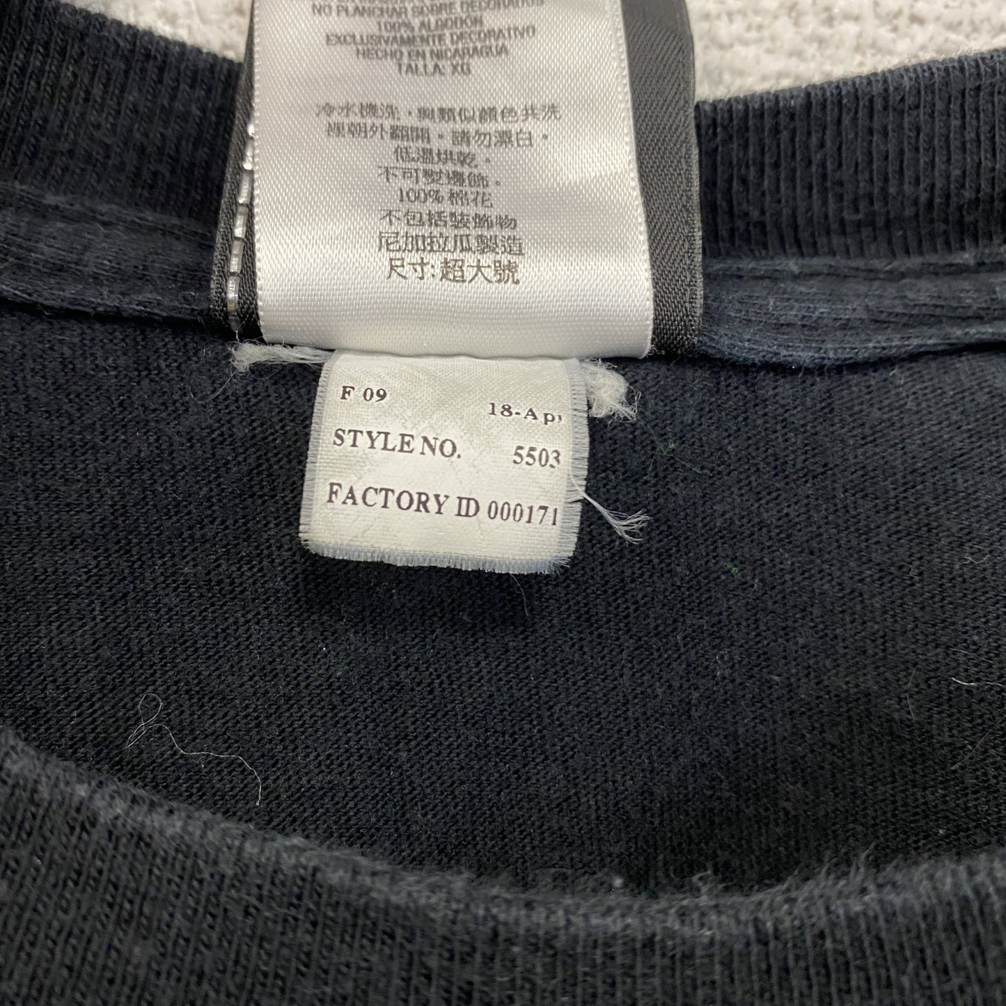 00s　HARLEY DAVIDSON　ハーレーダビッドソン　半袖プリントTシャツ　黒　ブラック　XLサイズ