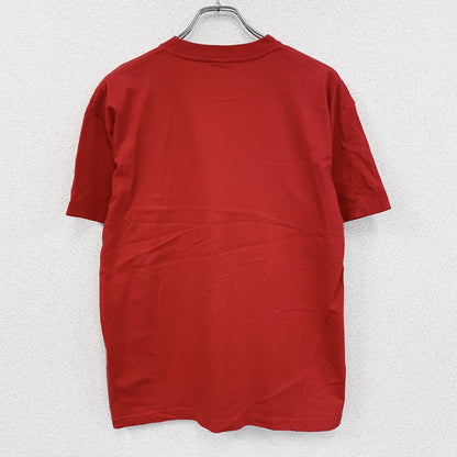 adidas　アディダス　スペイン代表　半袖プリントTシャツ　赤　レッド　Oサイズ