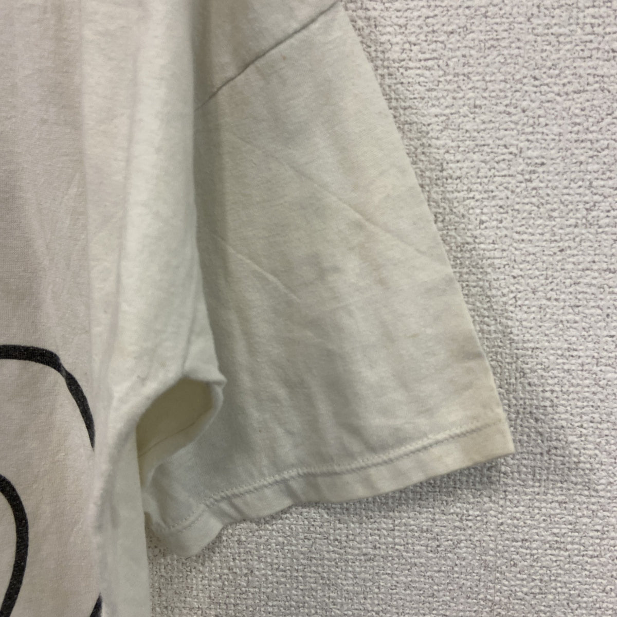 ～90s　半袖プリントTシャツ　モンキー　ユーロヴィンテージ　白　ホワイト　古着