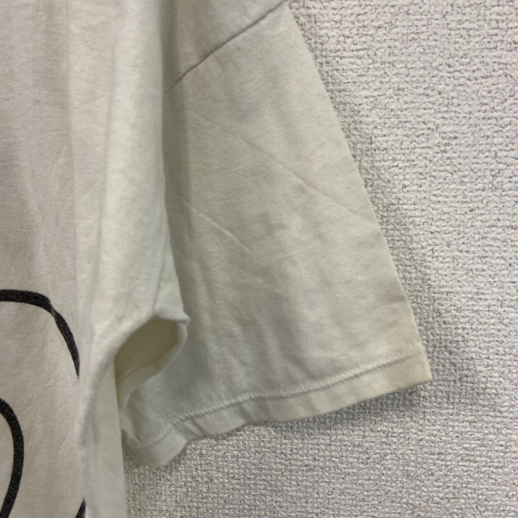 ～90s　半袖プリントTシャツ　モンキー　ユーロヴィンテージ　白　ホワイト　古着