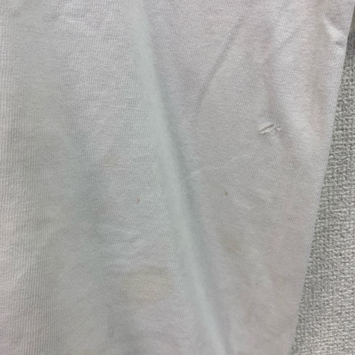 90s　anvil　半袖プリントTシャツ　シングルステッチ　ヴィンテージ　白　ホワイト　Lサイズ　古着