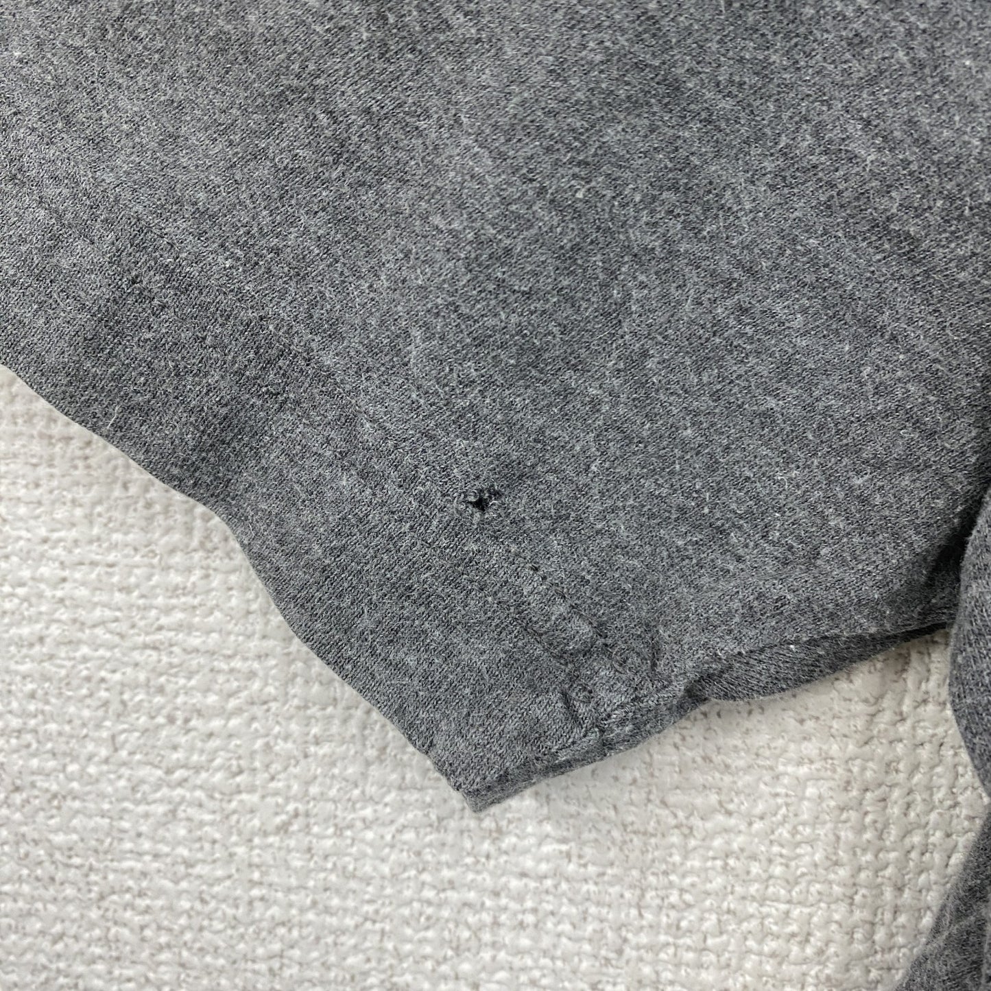 BANANA REPUBLIC　バナナリパブリック　半袖プリントTシャツ　シングルステッチ　灰色　グレー　Sサイズ