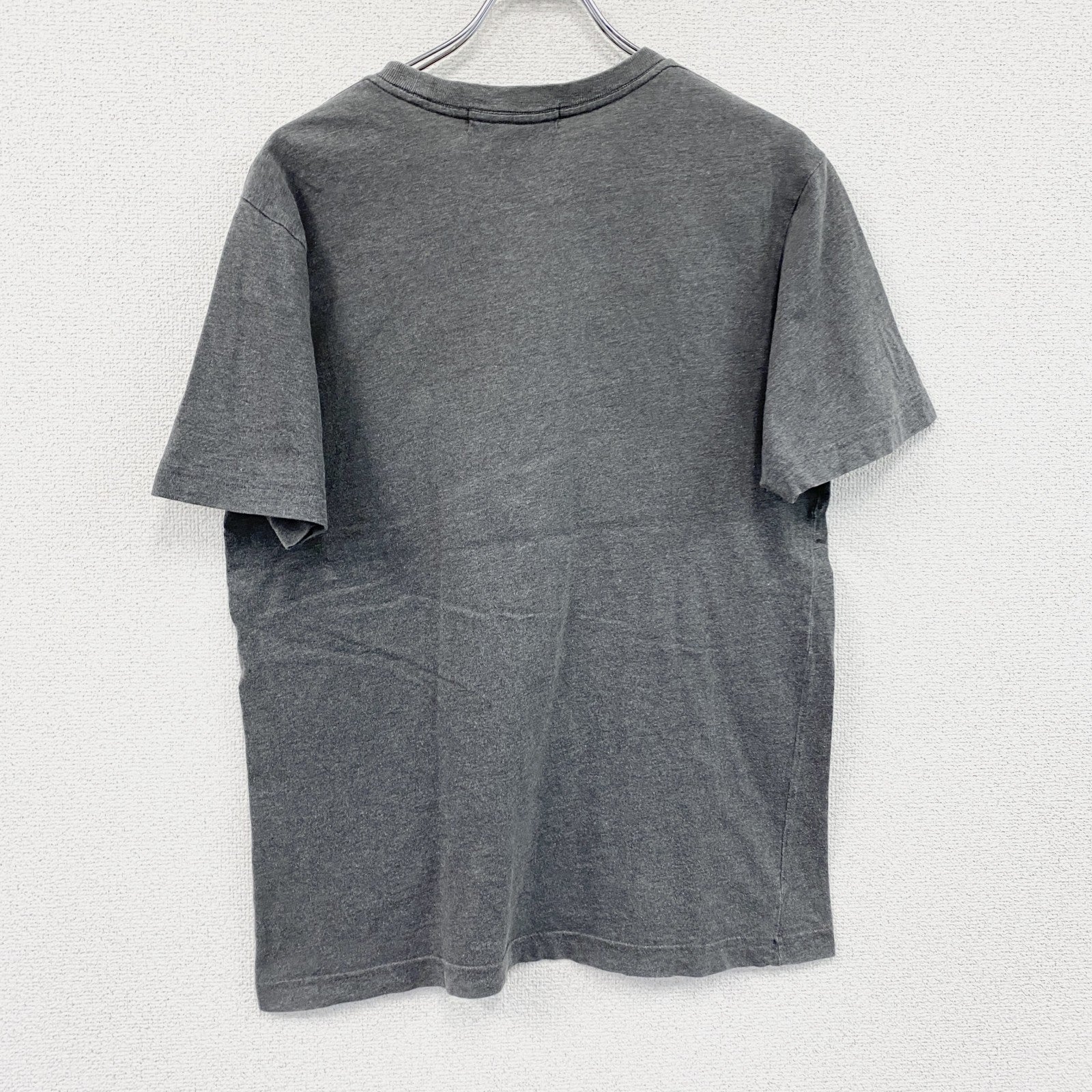 00s　BANANA REPUBLIC　バナナリパブリック　半袖プリントTシャツ　ヴィンテージ　グレー　灰色　Sサイズ　古着