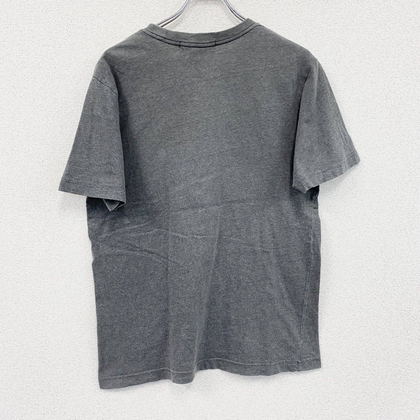 BANANA REPUBLIC　バナナリパブリック　半袖プリントTシャツ　シングルステッチ　灰色　グレー　Sサイズ