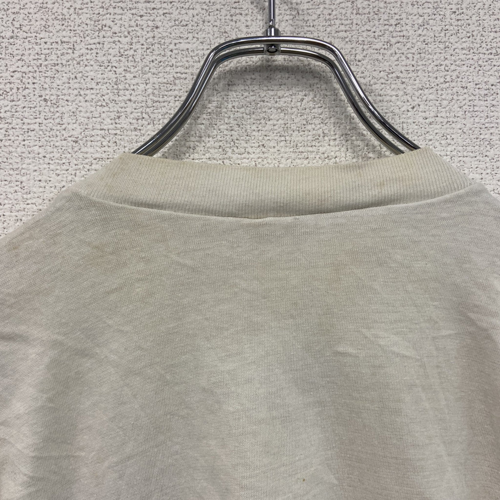 ～90s　半袖プリントTシャツ　モンキー　ユーロヴィンテージ　白　ホワイト　古着