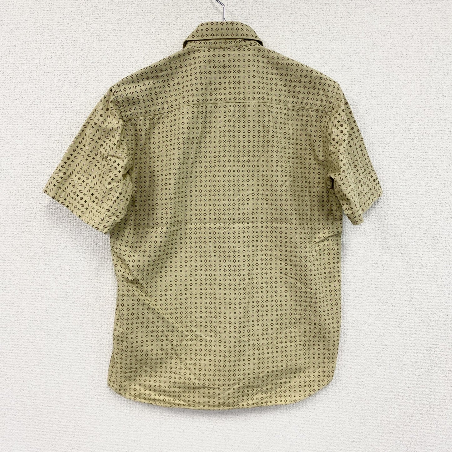 TORNADOMART　トルネードマート　半袖シャツ　柄シャツ　ベージュ　Lサイズ