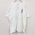 Hanes　ヘインズ　半袖プリントTシャツ　白　ホワイト　XLサイズ　古着
