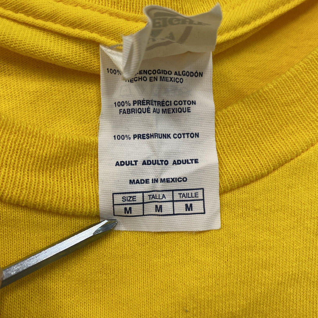 古着 used　00s　DELTA　バラク・オバマ　半袖プリントTシャツ　ヴィンテージ　黄色　イエロー　Mサイズ