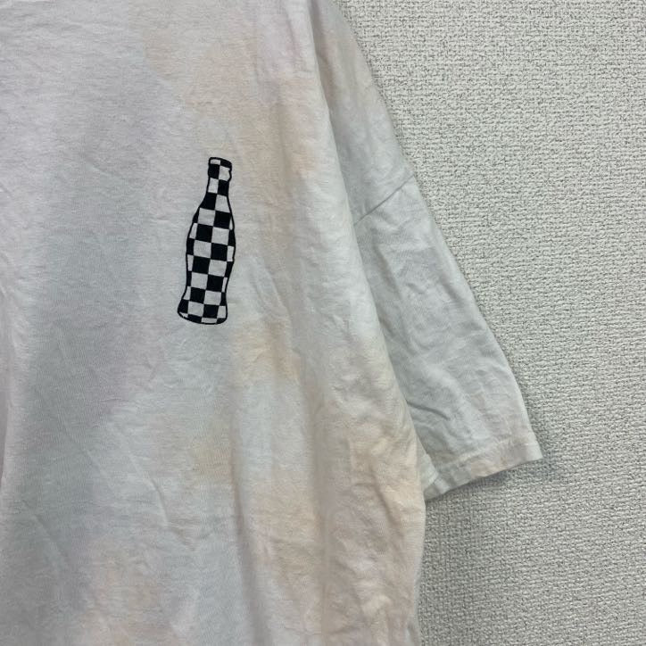 Hanes　ヘインズ　半袖プリントTシャツ　白　ホワイト　XLサイズ　古着