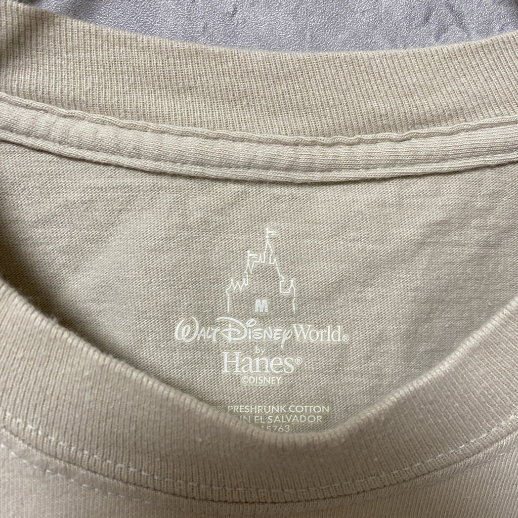 Disney World　ディズニー　ミッキーマウス　半袖オフィシャルプリントTシャツ　レトロ　クルーネック　古着