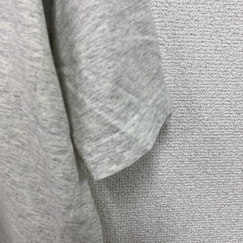 ～90s　半袖プリントTシャツ　人物T　ユーロヴィンテージ　バスケットボール　霜降りグレー　2XLサイズ　　古着