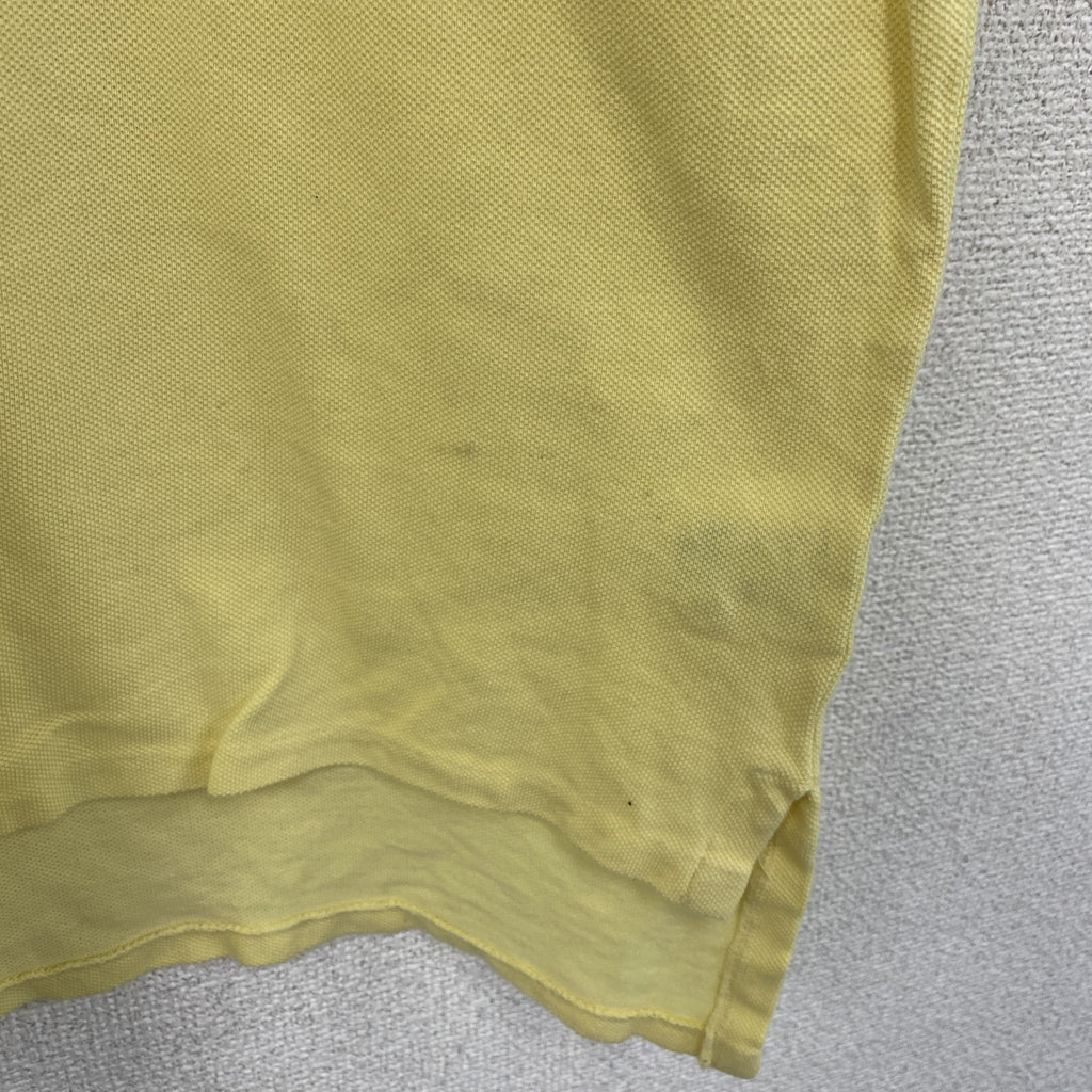 UNITED COLORS OF BENETTON　ユナイテッドカラーズオブベネトン　半袖ポロシャツ　黄色　イエロー　50サイズ　古着