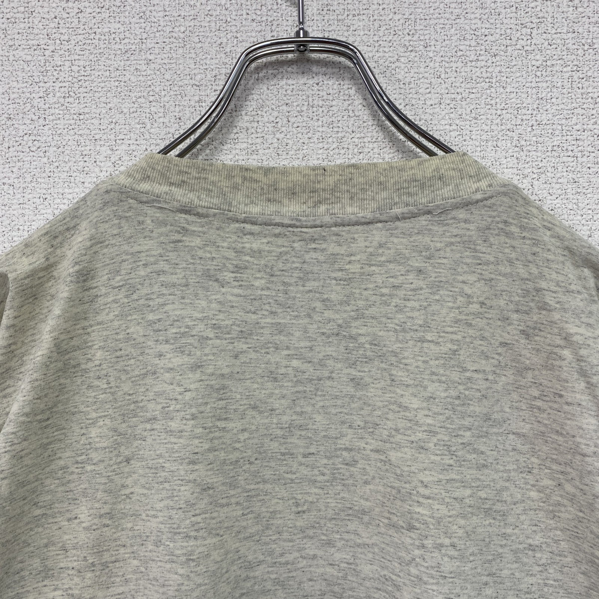 ～90s　半袖プリントTシャツ　人物T　ユーロヴィンテージ　バスケットボール　霜降りグレー　2XLサイズ　　古着