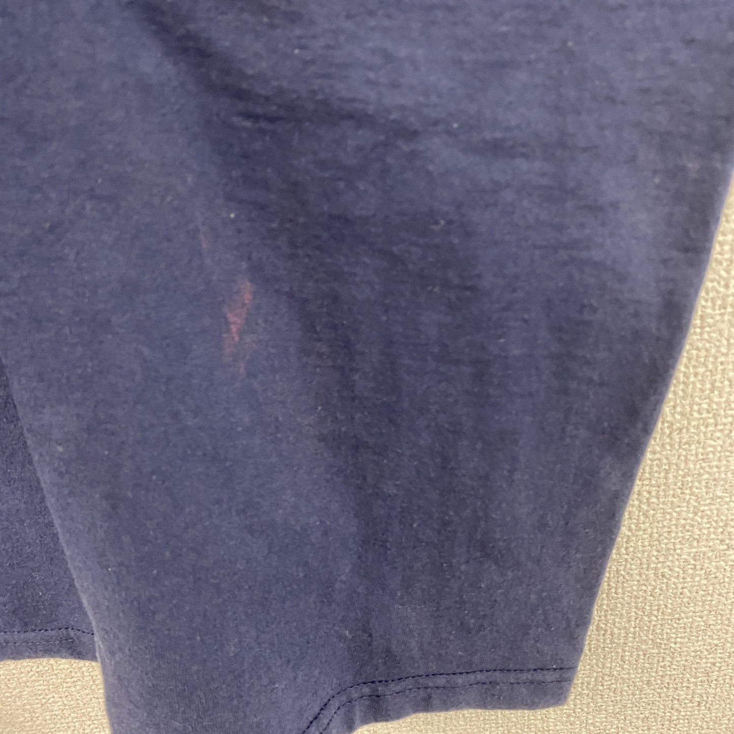 CADRE　半袖プリントTシャツ　紺　ネイビー　XLサイズ