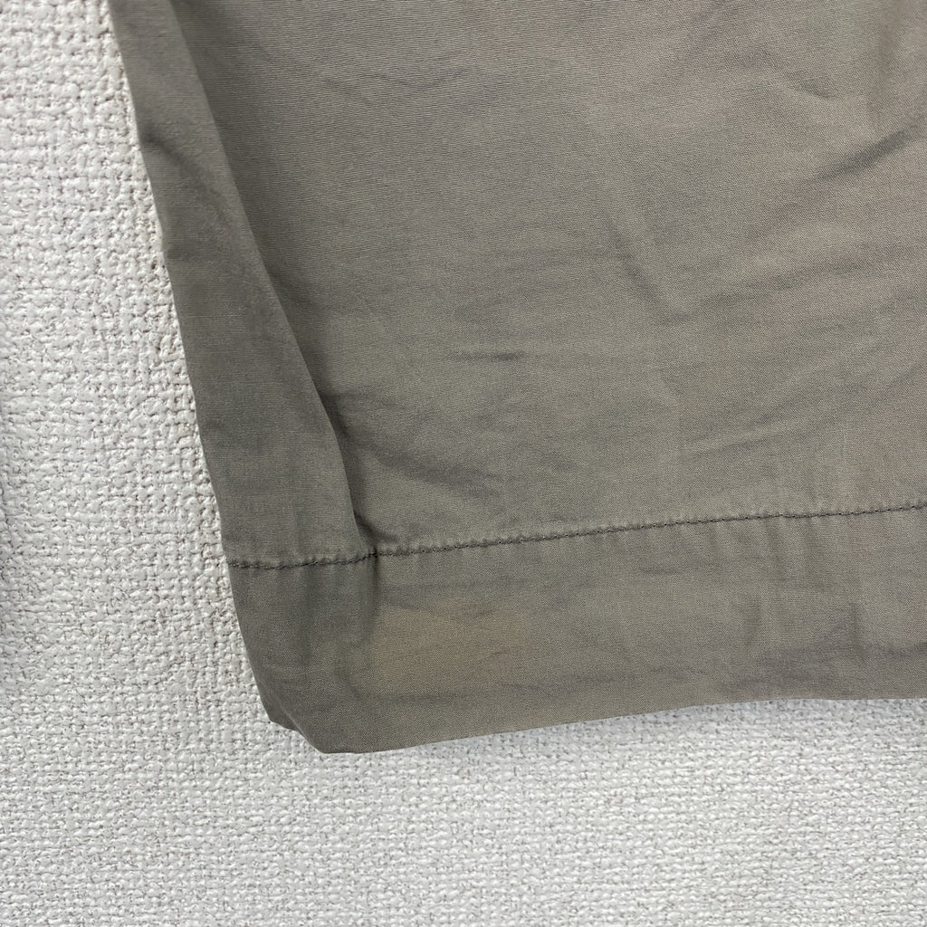 NIKE　ナイキ　ハーフパンツ　7分丈パンツ　クロップドパンツ　ジップフライ　グレージュ　Sサイズ　古着