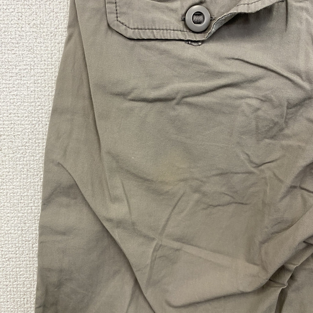 NIKE　ナイキ　ハーフパンツ　7分丈パンツ　クロップドパンツ　ジップフライ　グレージュ　Sサイズ　古着