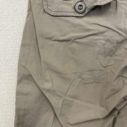 NIKE　ナイキ　ハーフパンツ　7分丈パンツ　クロップドパンツ　ジップフライ　グレージュ　Sサイズ