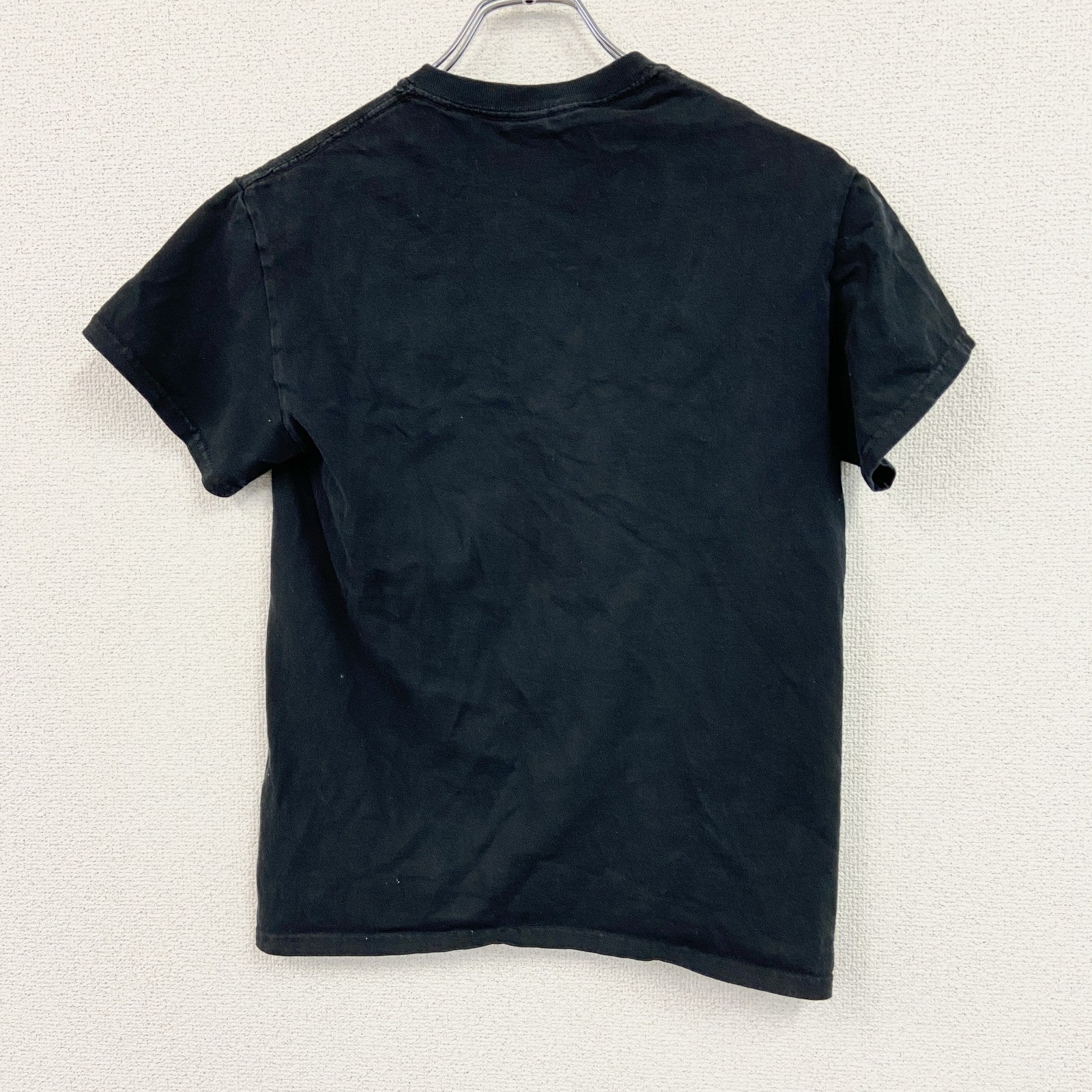 GILDAN　ギルダン　半袖アニメプリントTシャツ　キャラクターT　ヘルヴァボス　黒　ブラック　Sサイズ　古着
