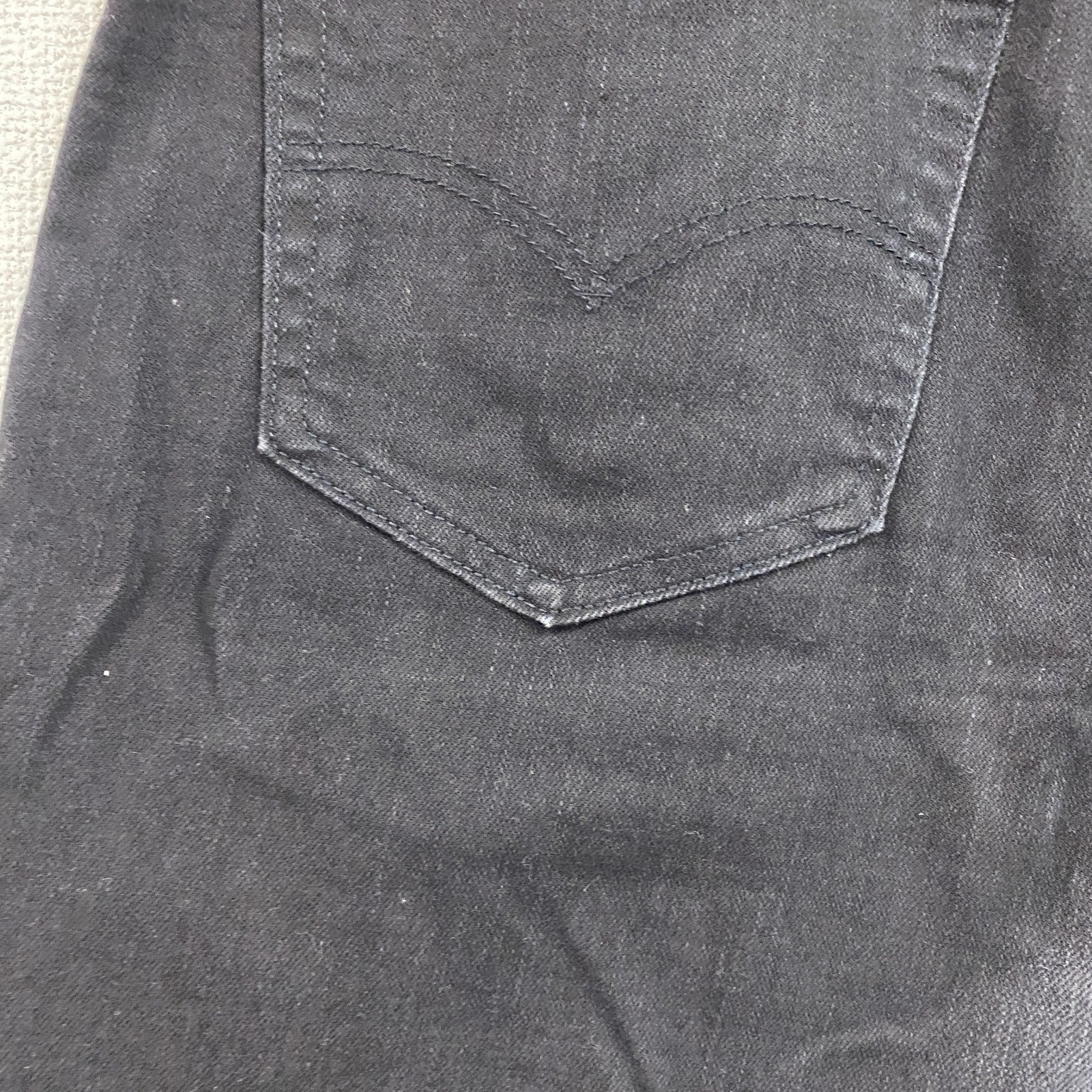 Levi’ｓ　リーバイス　505　デニムハーフパンツ/ショートパンツ　黒　ブラック　W36サイズ　古着
