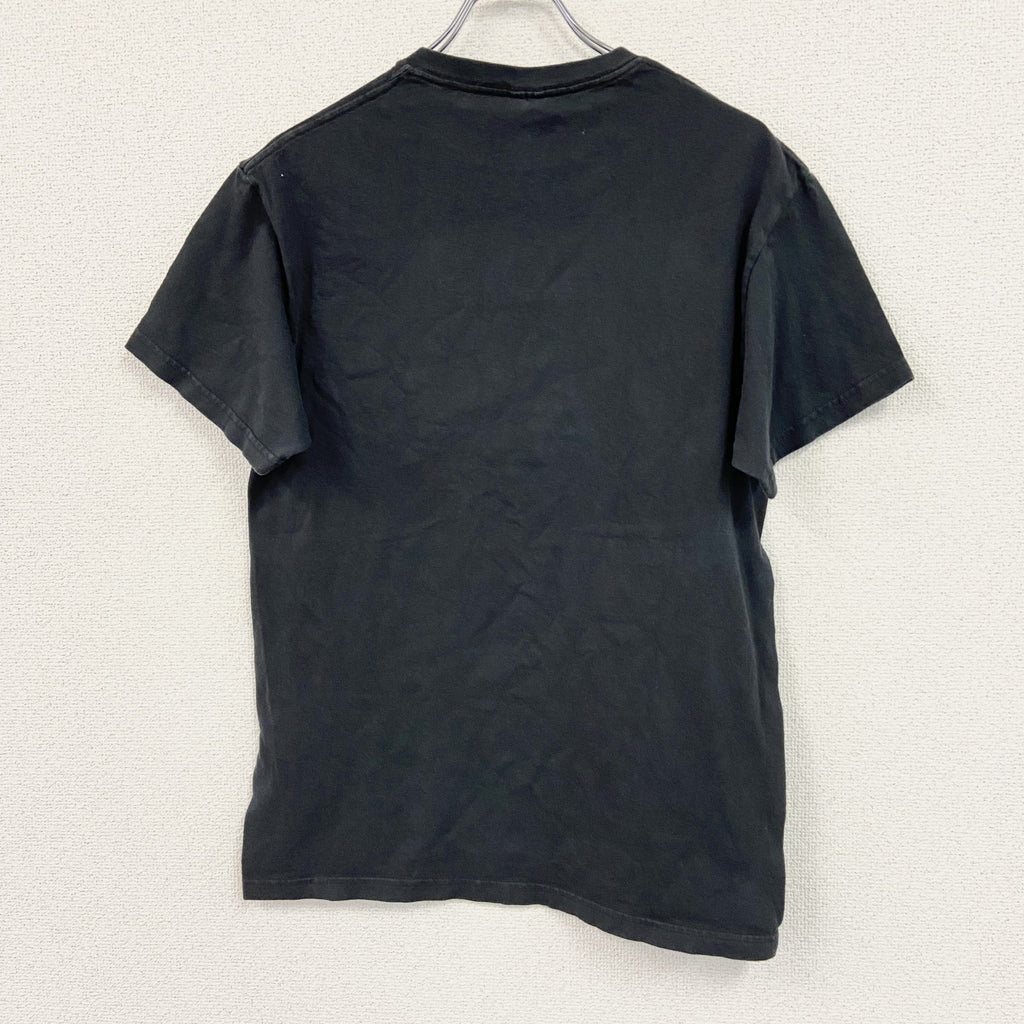 DELTA　デルタ　半袖パロディプリントTシャツ　got milk?　黒　ブラック　Mサイズ　古着