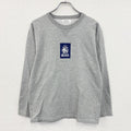 SUNTORY　サントリー　BOSS　ボス　長袖プリントTシャツ/ロンT　グレー　灰色　　古着
