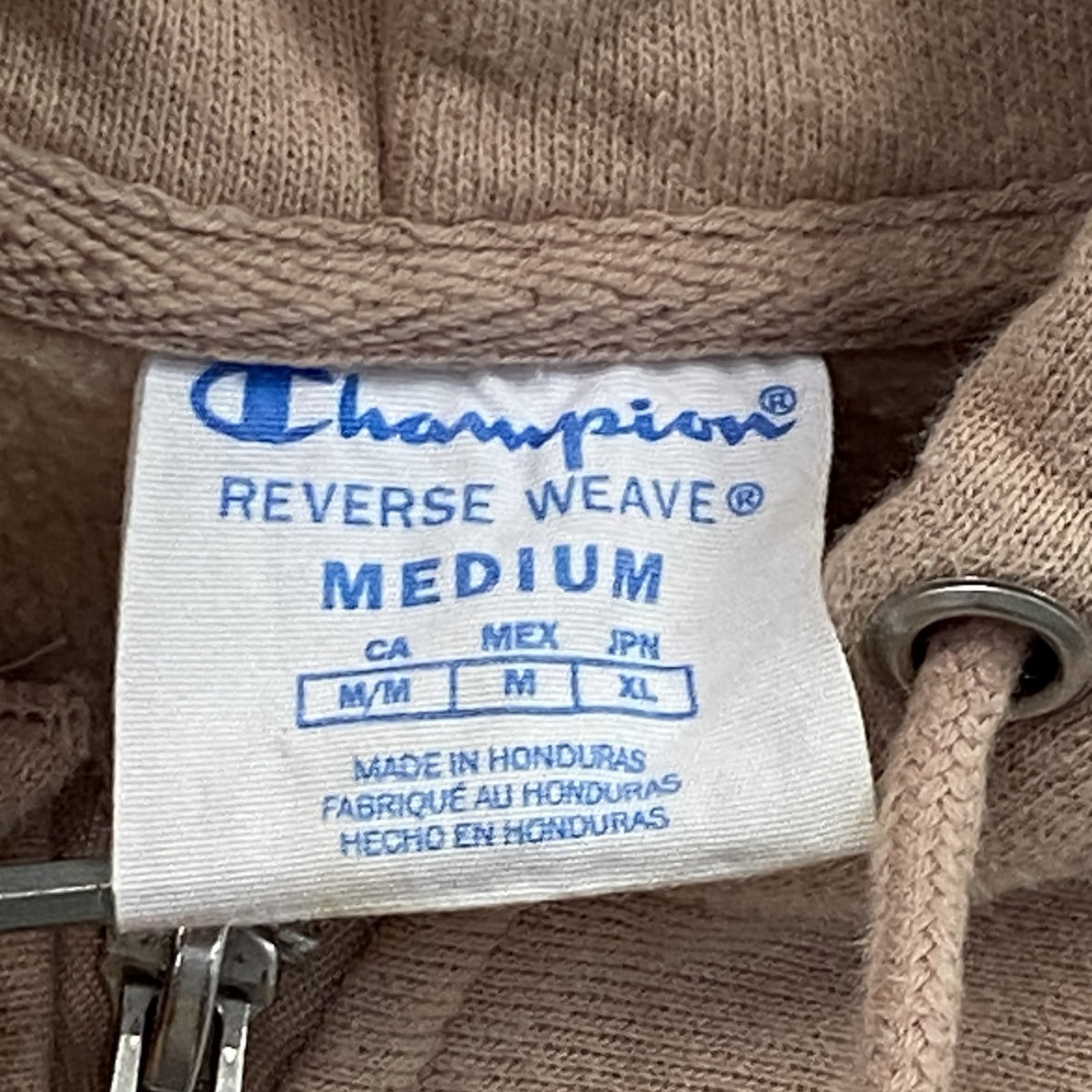 Champion　チャンピオン　リバースウィーブ　フルジップスウェットパーカー/フーディー　ヘビーウエイト　現行　ピンク　Mサイズ　古着