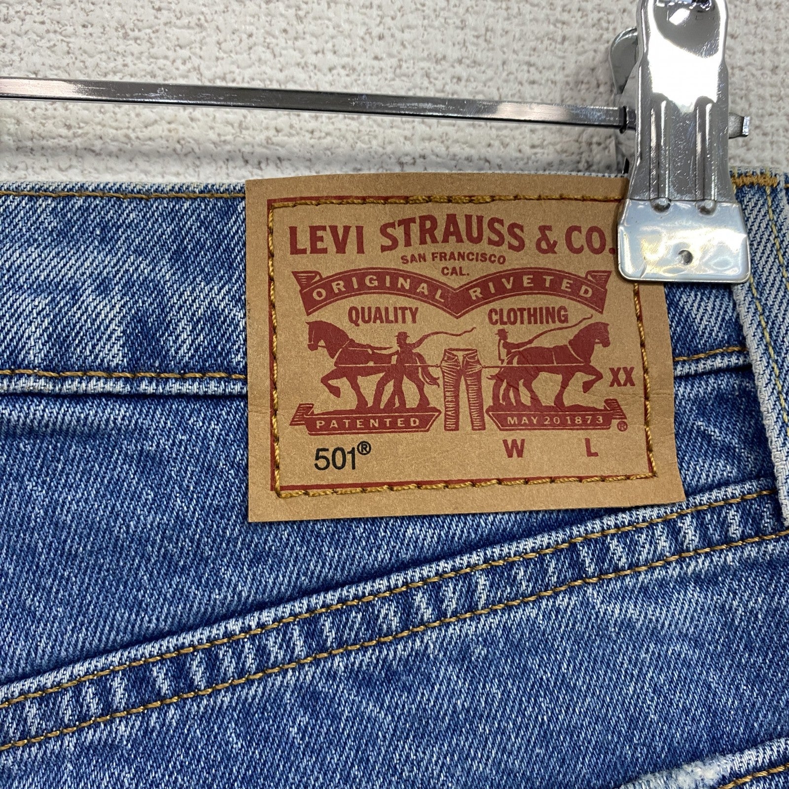 Levi’ｓ　リーバイス　501　デニムパンツ/ジーンズ　インディゴ　W27サイズ　古着