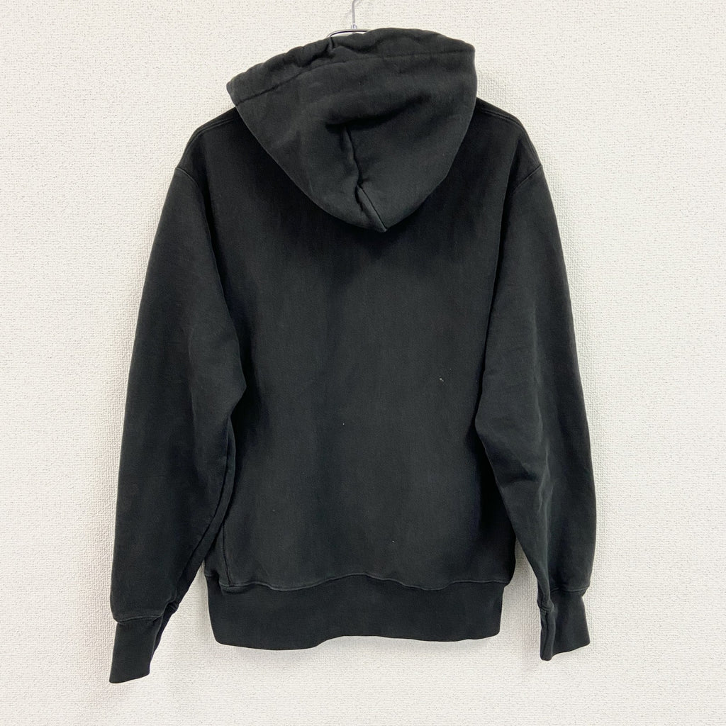 Champion　チャンピオン　リバースウィーブ　スウェットパーカー/フーディー　CHAOSINK　現行　黒　ブラック　Mサイズ トレーナー スウェットトップス フード付き 古着