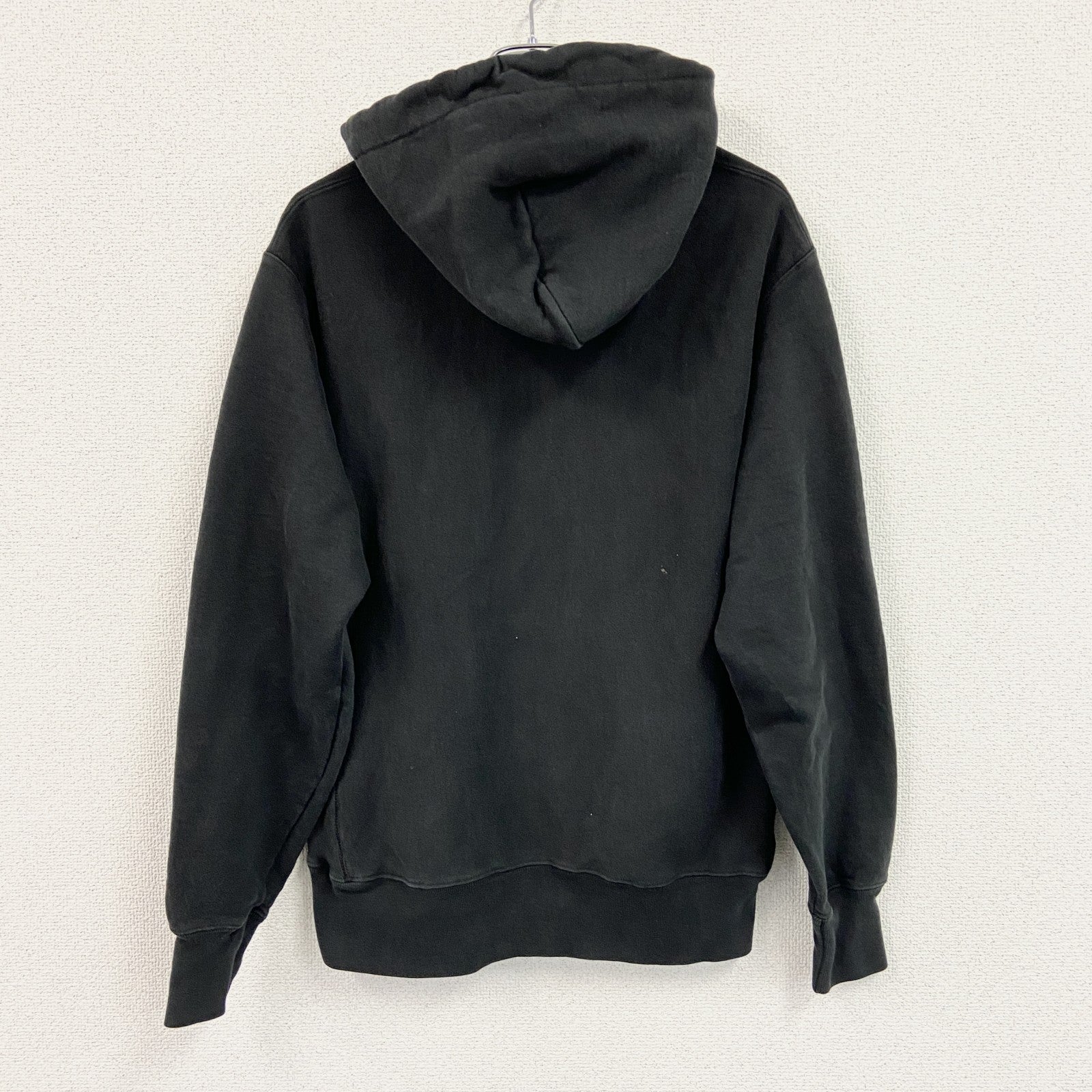 Champion　チャンピオン　リバースウィーブ　スウェットパーカー/フーディー　CHAOSINK　現行　黒　ブラック　Mサイズ トレーナー スウェットトップス フード付き 古着