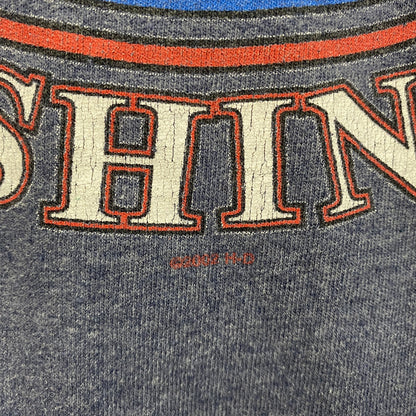 00s　HARLEY DAVIDSON　ハーレーダビッドソン　半袖両面プリントTシャツ　青　ブルー　Lサイズ