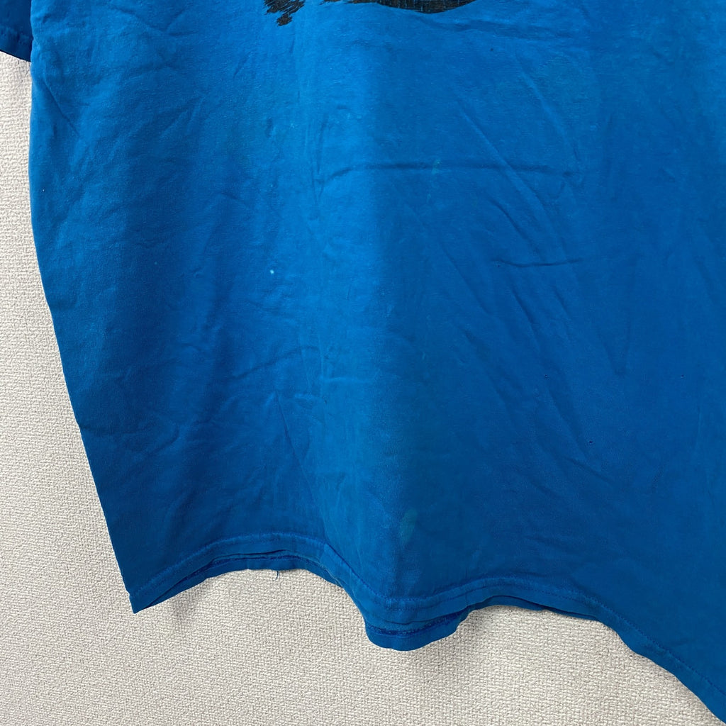 Volkswagen　フォルクスワーゲン　半袖Tシャツ　ワーゲンバス　青　ブルー　古着