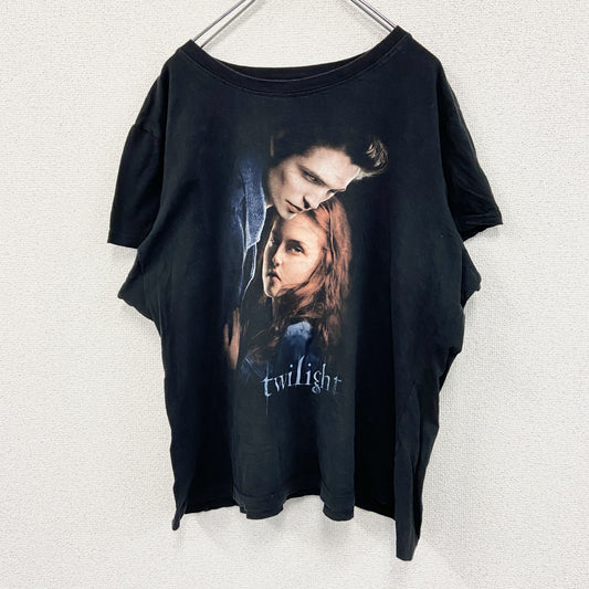 twilight　トワイライト　半袖Tシャツ　洋画T　ムービーT　黒　ブラック