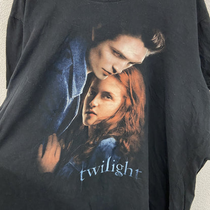 twilight　トワイライト　半袖Tシャツ　洋画T　ムービーT　黒　ブラック