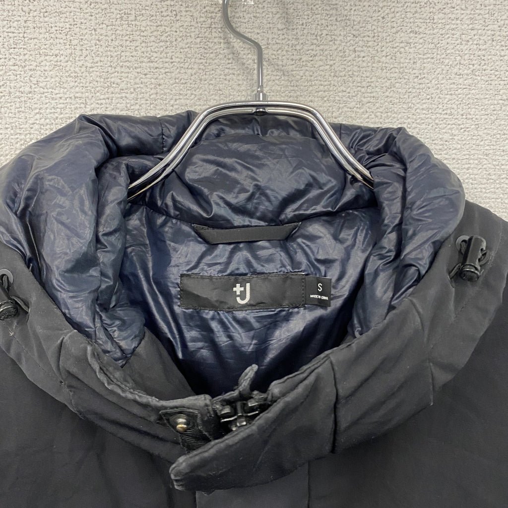 UNIQLO　ユニクロ　ハイブリッドダウンオーバーサイズパーカ　ダウン90%　黒　ブラック　Sサイズ　古着