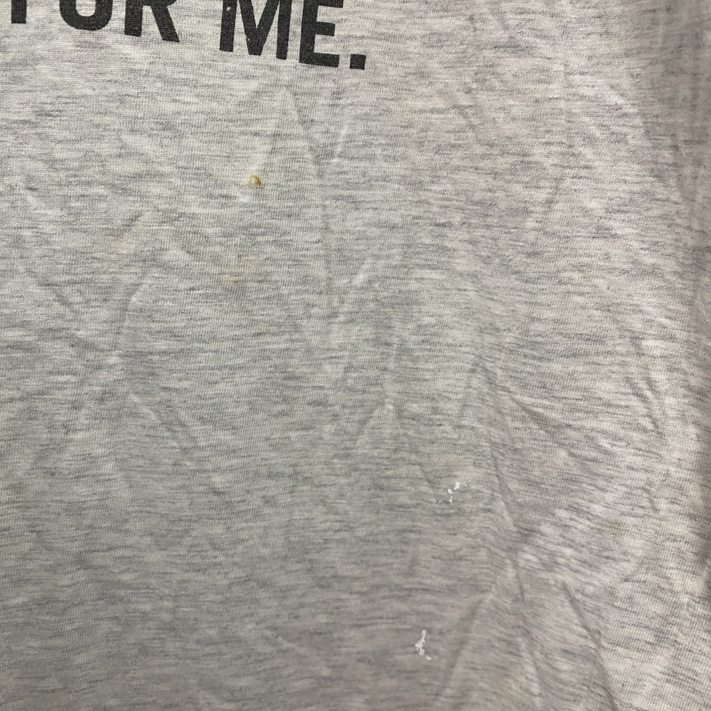 ～00s　半袖Tシャツ　F1カー　ユーロ　ヴィンテージ　霜降りグレー　Lサイズ　古着