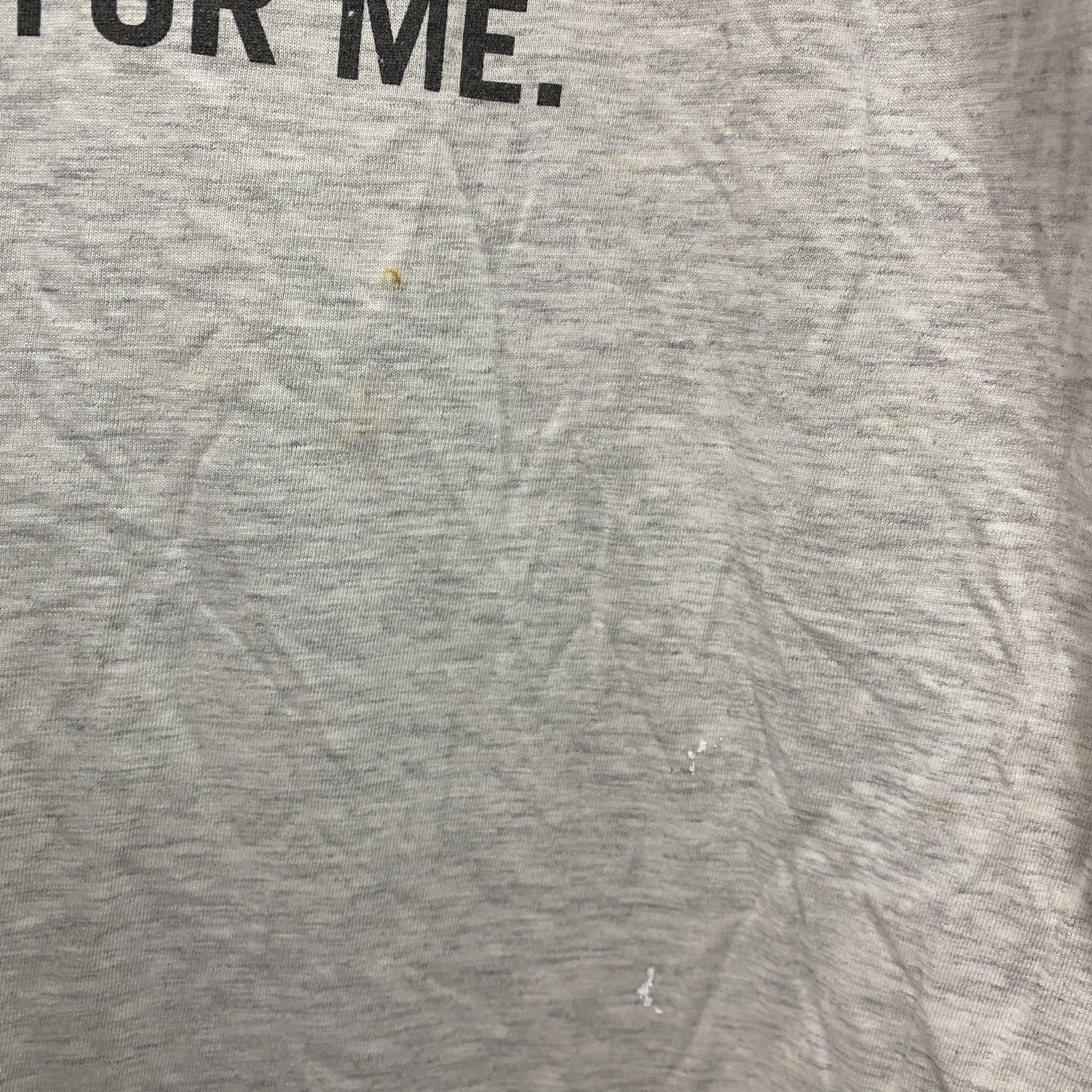 ～00s　半袖Tシャツ　F1カー　ユーロ　ヴィンテージ　霜降りグレー　Lサイズ　古着