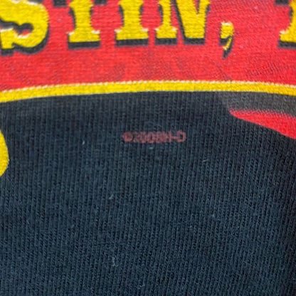 00s　HARLEY DAVIDSON　ハーレーダビッドソン　半袖プリントTシャツ　黒　ブラック　2XLサイズ