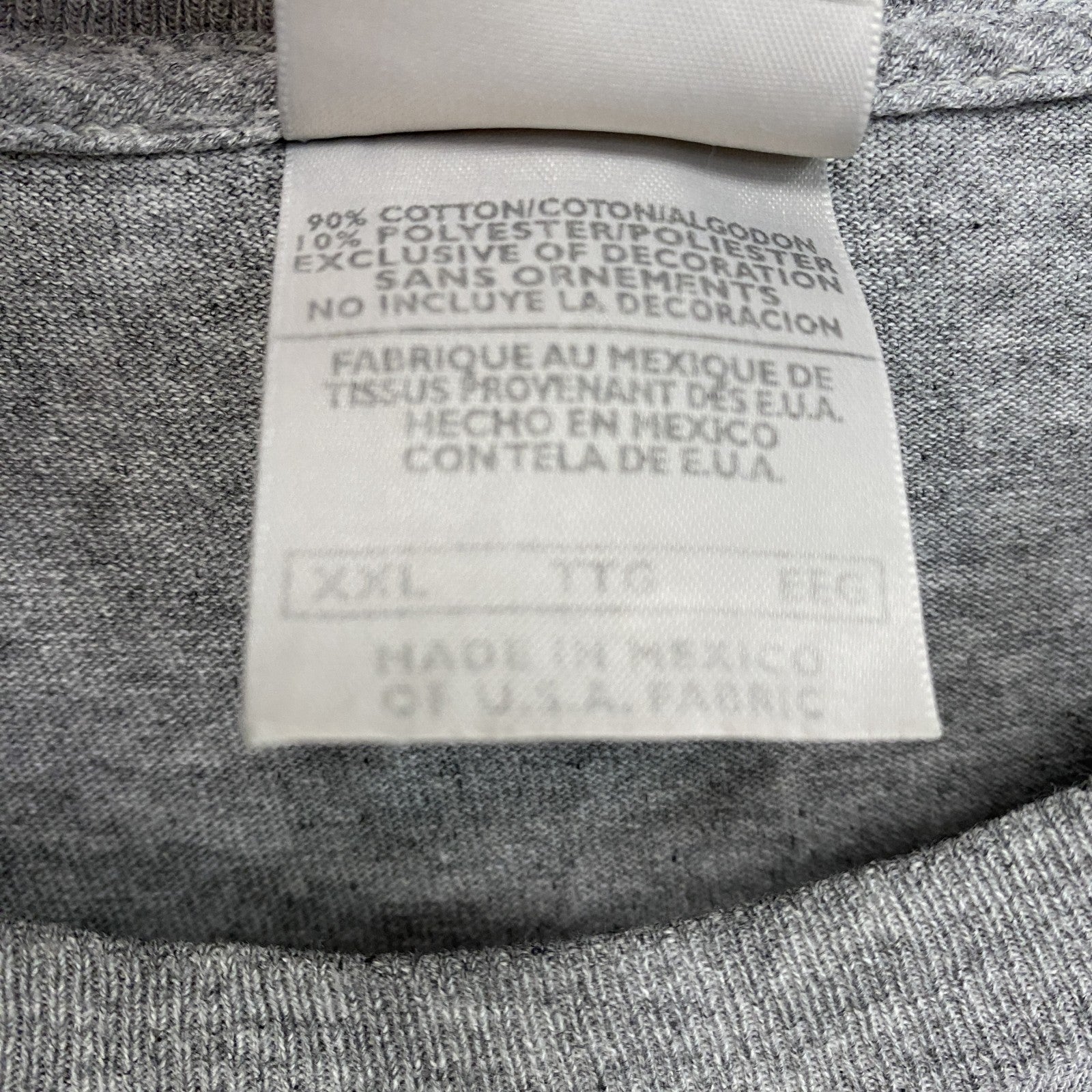 00s　NIKE　ナイキ　半袖Tシャツ　ヴィンテージ　刺繍ロゴ　グレー　灰色　2XLサイズ　古着