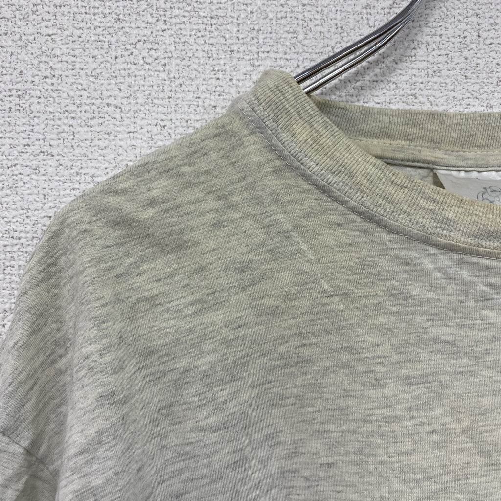 ～00s　半袖Tシャツ　F1カー　ユーロ　ヴィンテージ　霜降りグレー　Lサイズ　古着