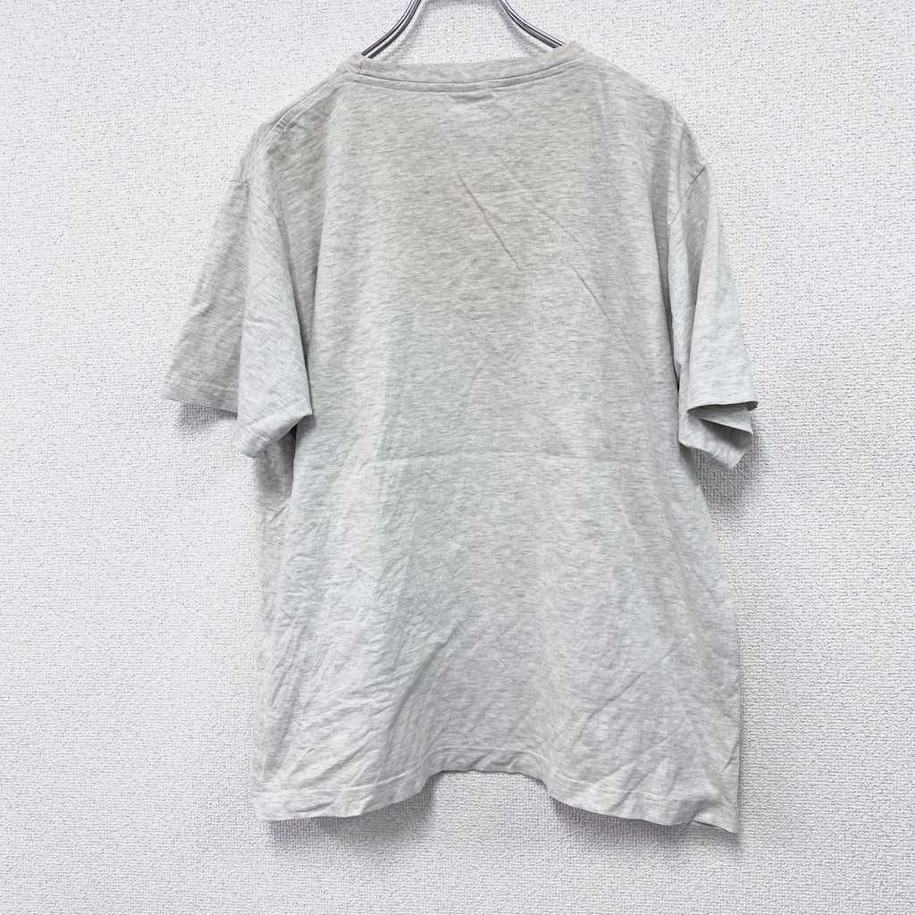 ～00s　半袖Tシャツ　F1カー　ユーロ　ヴィンテージ　霜降りグレー　Lサイズ　古着
