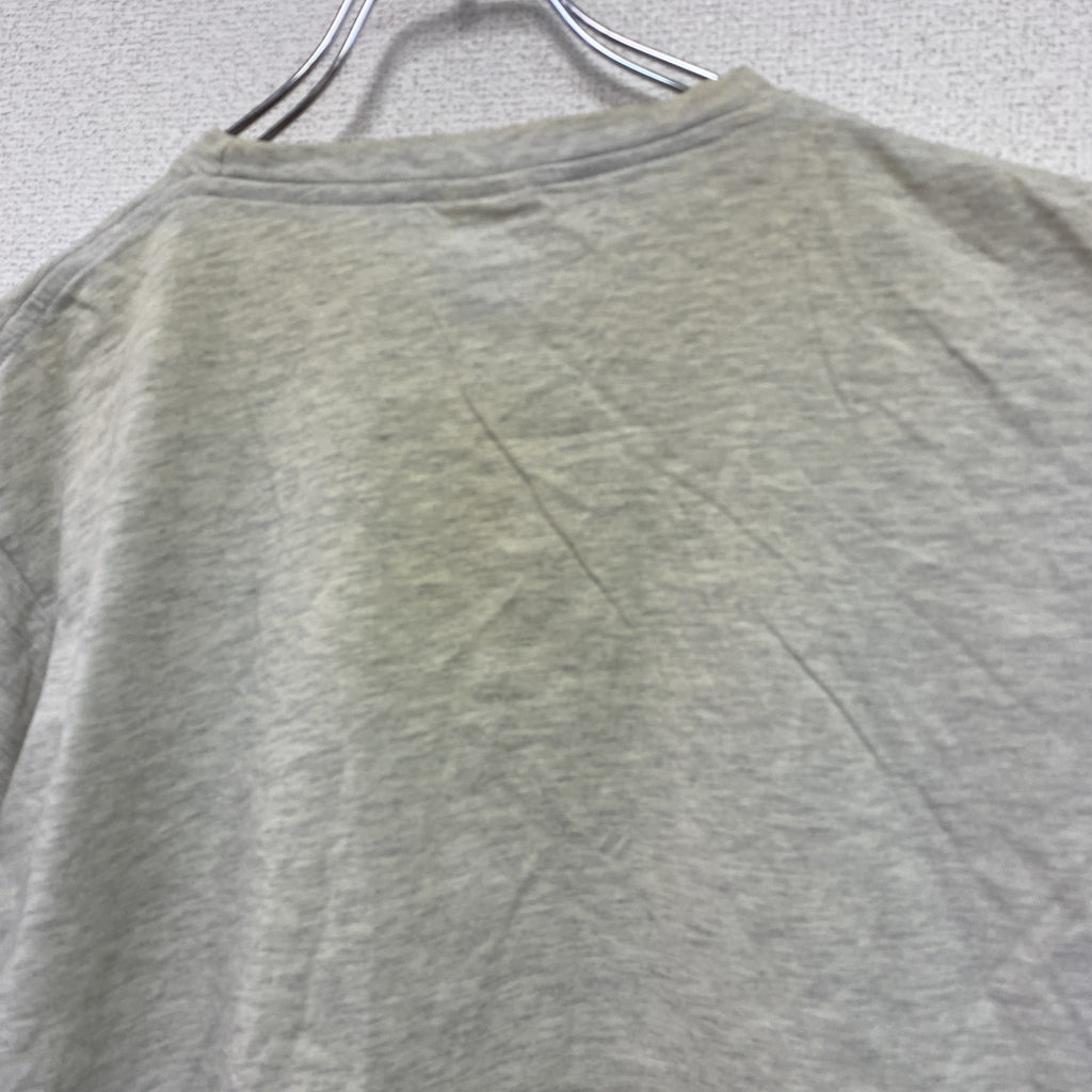 ～00s　半袖Tシャツ　F1カー　ユーロ　ヴィンテージ　霜降りグレー　Lサイズ　古着